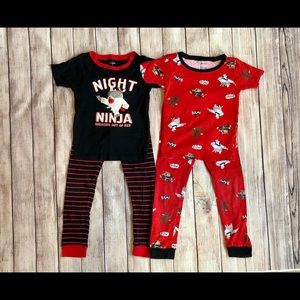 Carter’s 4 piece ninja pajamas